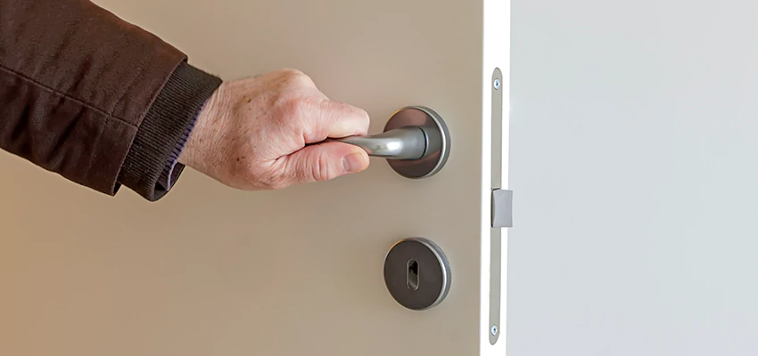 Restroom Locks Privacy Bolt Installation in Yuba City, California